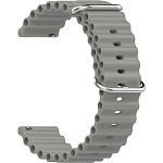 Универсальный ремешок для смарт-часов DK Ocean Band 22mm Grey