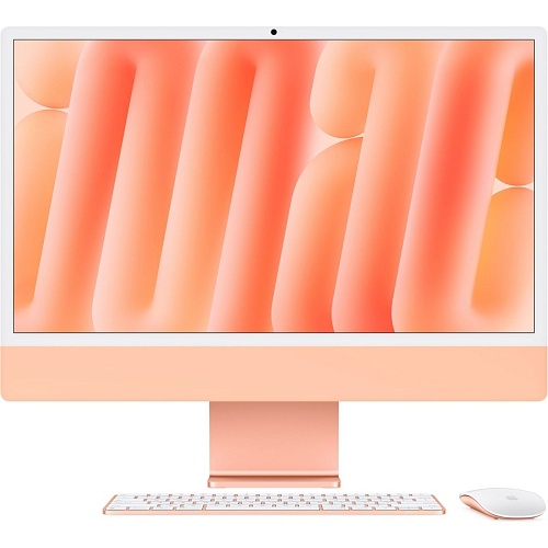 Моноблок Apple iMac 24'' M4 8CPU/8GPU 16GB/256GB Orange (MWUJ3) 2024