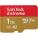 Карта пам'яті SanDisk 1TB microSDXC Extreme UHS-I U3 V30 A2 (SDSQXAV-1T00-GN6MN)