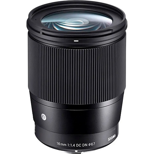Объектив Sigma AF 16mm f/1.4 DC DN Contemporary Canon EF-M