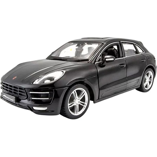 Автомодель Bburago Porsche Macan 1:24 Black (18-21077)