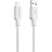 Кабель Proove Striped Silicone USB-A to Lightning 1m White (CCSS00001102) Кабель Proove Striped Silicone USB-A to Lightning 1m White (CCSS00001102)