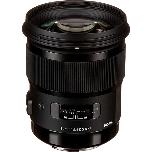 Об'єктив Sigma AF 50mm F1.4 DG HSM Art Canon EF (00-85126-31154-4) - придбати в Дніпрі, Україні: ціна, характеристики | інтернет-магазин TOUCH