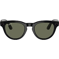 Смарт-очки Ray-Ban Meta Headliner Large - Shiny Black/G-15 Green (RW4009F 601/71 51-23) Смарт-очки Ray-Ban Meta Headliner Large - Shiny Black/G-15 Green (RW4009F 601/71 51-23)