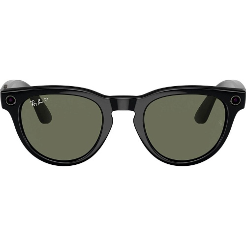 Смарт-очки Ray-Ban Meta Headliner Large - Shiny Black/G-15 Green (RW4009F 601/71 51-23)