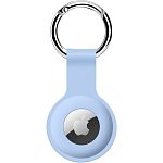 Чохол для пошукової мітки Apple AirTag Silicone Key Ring Light Blue HC