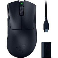 Мышь Razer DeathAdder V3 Pro w/HyperPolling Wireless Dongle Black (RZ01-04630300-R3WL)