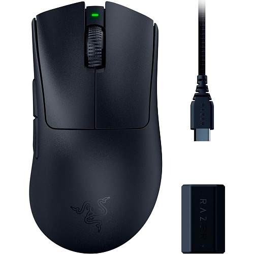 Миша Razer DeathAdder V3 Pro w/HyperPolling Wireless Dongle Black (RZ01-04630300-R3WL) - придбати в Дніпрі, Україні: ціна, характеристики | інтернет-магазин TOUCH