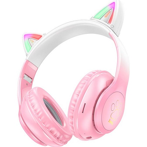 Навушники Hoco W42 Cat Ear Cherry Blossom (795847) - придбати в Дніпрі, Україні: ціна, характеристики | інтернет-магазин TOUCH