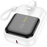 Внешний аккумулятор Hoco Q20 Fountain 10000mAh 22.5W White