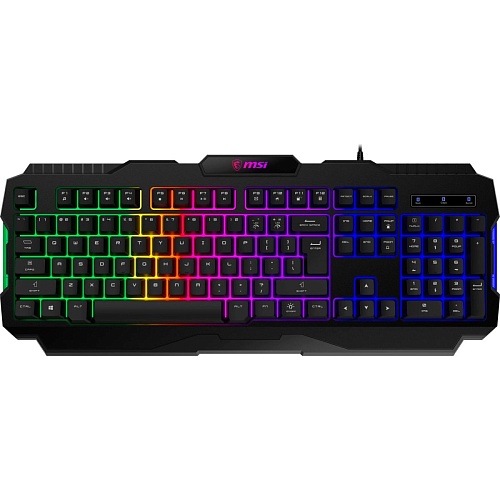 Клавиатура MSI Forge GK100 UA Black (S11-04UA221-HH9)