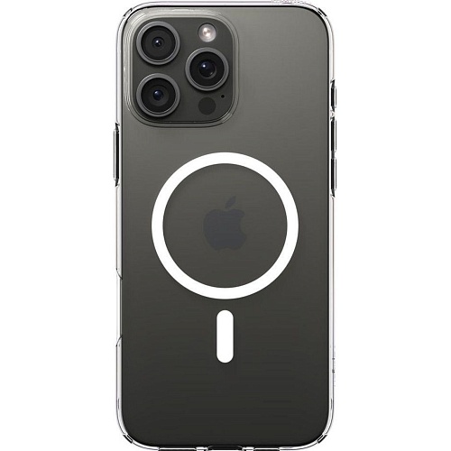 Чехол Spigen Liquid Crystal with MagSafe для Apple iPhone 16 Pro Crystal Clear (ACS08389) 