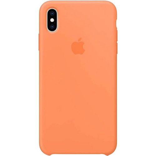 Чехол Silicone Case для Apple iPhone X/Xs Papaya AAA
