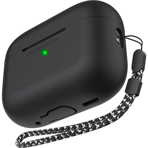 Чохол AhaStyle Colorful Silicone Case для AirPods Pro 2 Black (CP-187-2-C-BK) - придбати в Дніпрі, Україні: ціна, характеристики | інтернет-магазин TOUCH
