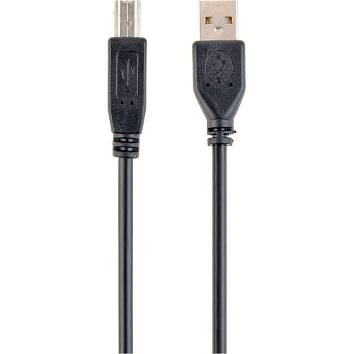 Кабель Cablexpert USB 2.0 AM/BM 3m Black (CCP-USB2-AMBM-10) - придбати в Дніпрі, Україні: ціна, характеристики | інтернет-магазин TOUCH