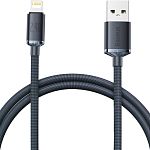 Кабель Baseus Crystal Shine Series USB to Lightning 1.2m Black (CAJY000001)