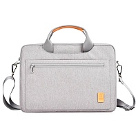 Сумка для ноутбука WiWU Pioneer Handbag for MacBook 14" (Grey) Сумка для ноутбука WiWU Pioneer Handbag for MacBook 14" (Grey)