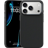 Чехол Benks Magnetic ArmorPro Kevlar Case 600D для Apple iPhone 17 Pro Max Black Чехол Benks Magnetic ArmorPro Kevlar Case 600D для Apple iPhone 17 Pro Max Black