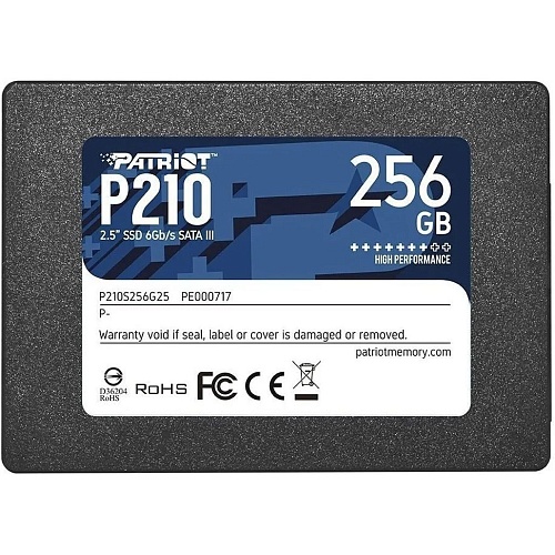 SSD накопитель Patriot P210 256GB 2.5" (P210S256G25)