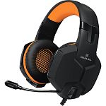 Игровые наушники REAL-EL GDX-7700 Surround 7.1 Black/Orange (EL124100016)