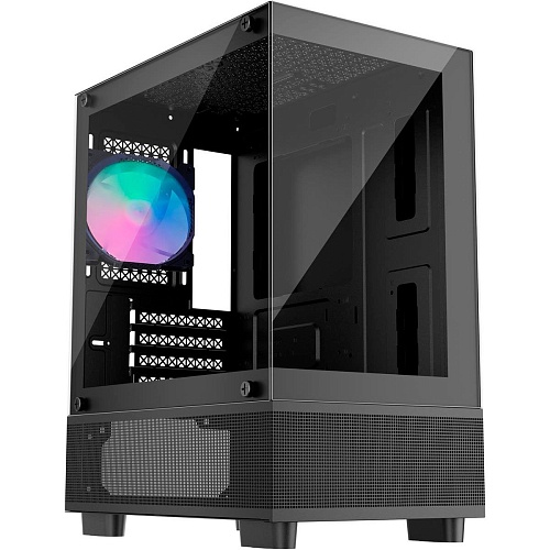 Корпус 1stPlayer Mi2-A-BK-2F7R-1F7 Black - придбати в Дніпрі, Україні: ціна, характеристики | інтернет-магазин TOUCH
