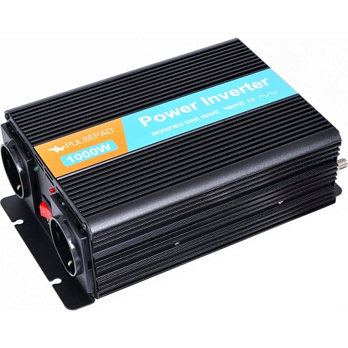 Автомобільний інвертор Pulsepad MSW-1000 12V 1000W Modified Sine Wave - придбати в Дніпрі, Україні: ціна, характеристики | інтернет-магазин TOUCH