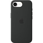 Чехол Silicone Case with MagSafe для Apple iPhone 16e Black AAA