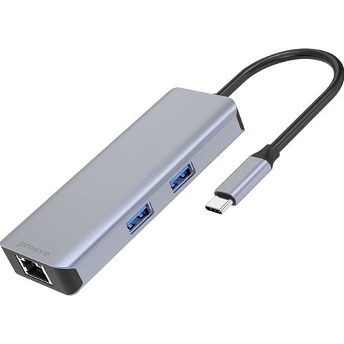 USB-хаб Proove Iron Link 6-in-1 (HBI700010004) - придбати в Дніпрі, Україні: ціна, характеристики | інтернет-магазин TOUCH