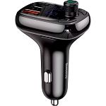 FM-трансмиттер Baseus T Shaped S-13 Car Bluetooth MP3 Player Black (CCMT000101)