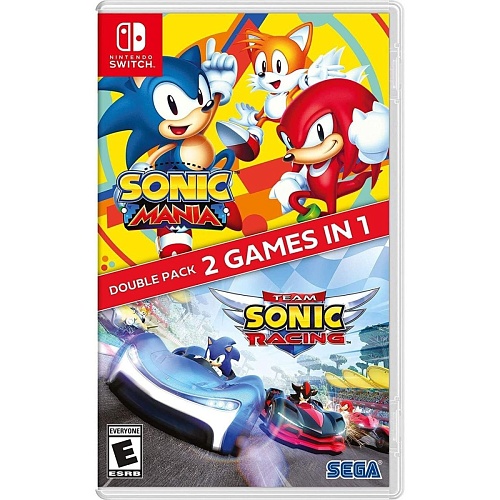 Игра Sonic Mania + Team Sonic Racing для Nintendo Switch (EN)