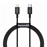 Кабель Baseus Superior Series Fast Charging USB-C to Lightning PD 20W 1м Black (CATLYS-A01)