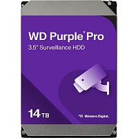 Жесткий диск 3.5" WD Purple Pro 14TB SATA 512MB (WD142PURP) Жесткий диск 3.5" WD Purple Pro 14TB SATA 512MB (WD142PURP)
