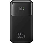 Зовнішній акумулятор Baseus Comet Digital Display 20000mAh 22.5W Black (P10022509112-00)