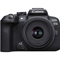 Беззеркальный фотоаппарат Canon EOS R10 Kit RF-S 18-45mm f4.5-6.3 IS STM (5331C047) UA Беззеркальный фотоаппарат Canon EOS R10 Kit RF-S 18-45mm f4.5-6.3 IS STM (5331C047) UA
