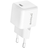Мережевий зарядний пристрій Proove Pocket GaN 25W Type-C White (WCPG25010202) - придбати в Дніпрі, Україні: ціна, характеристики | інтернет-магазин TOUCH