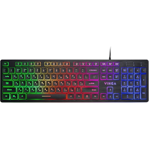 Клавиатура Vinga KB410 Black