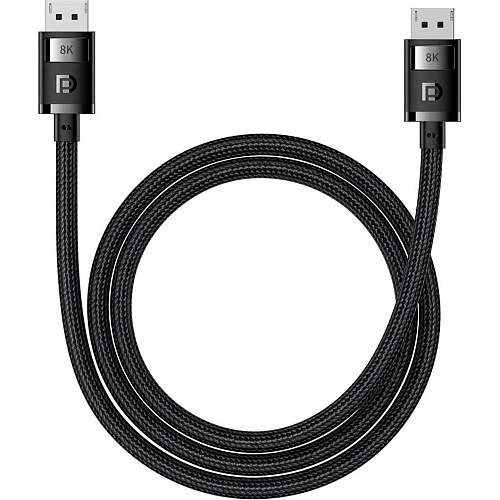 Кабель Baseus High Definition DP 8K to DP 8K 1.5m Black (B00633706111-01)