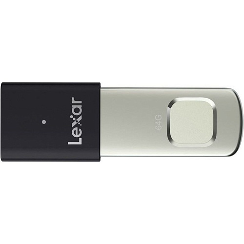 USB флеш-накопичувач Lexar JumpDrive Fingerprint F35 Pro 64GB USB-A 3.2 (LJDF35P064G-RNBNG) - придбати в Дніпрі, Україні: ціна, характеристики | інтернет-магазин TOUCH