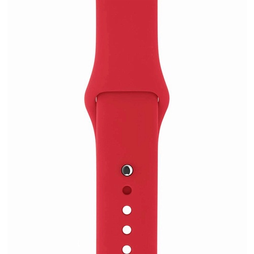 Ремешок Apple Sport Band для Apple Watch 38/40/41mm Red (MLD82)