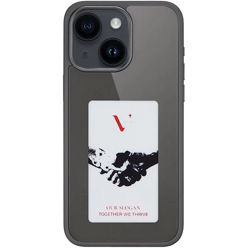 Чехол Ink Show E-ink Screen Case для Apple iPhone 13 Black 