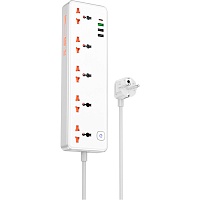 Сетевой фильтр Hoco AC14A White EU