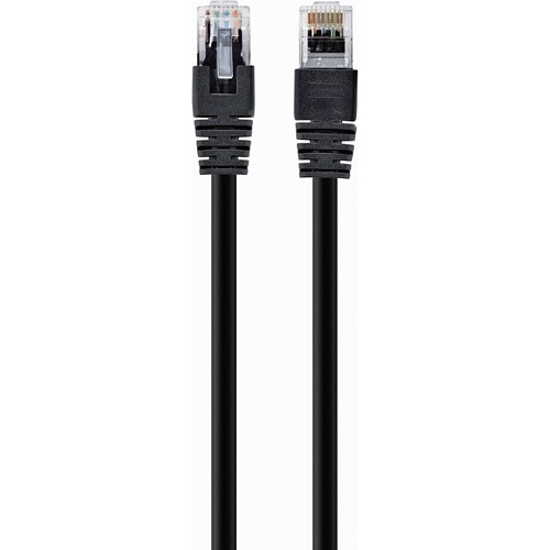 Патч-корд Cablexpert UTP CAT5e 3м Black (PP12-3M/BK)