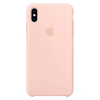 Чехол Silicone Case для Apple iPhone XS Max (Pink Sand) ААА