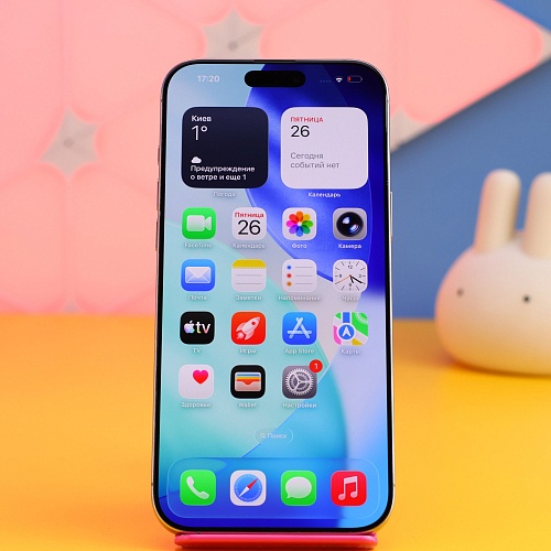 Смартфон Apple iPhone 16 Pro Max 256GB Natural Titanium (MYWY3) Б/У