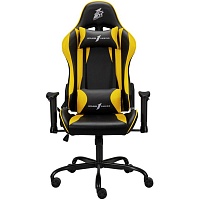 Геймерское кресло 1stPlayer S01 Black/Yellow