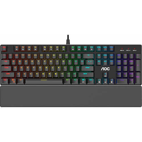 Клавиатура AOC GK500 Gaming RGB Outemu Red Switch (GK500DR2R)