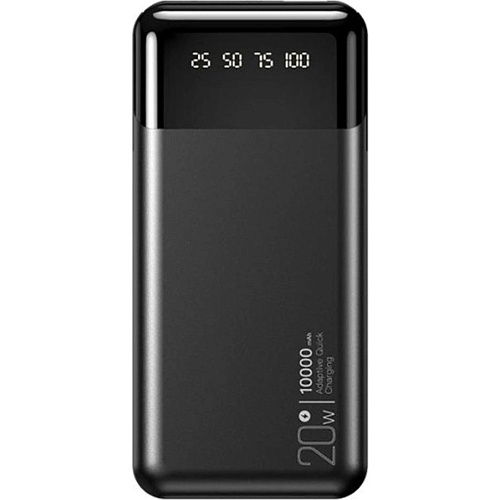 Зовнішній акумулятор XO PR191 10000mAh 20W Black - придбати в Дніпрі, Україні: ціна, характеристики | інтернет-магазин TOUCH Зовнішній акумулятор XO PR191 10000mAh 20W Black - придбати в Дніпрі, Україні: ціна, характеристики | інтернет-магазин TOUCH