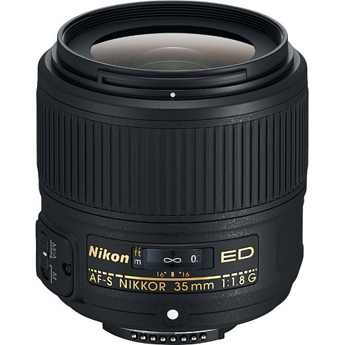Об'єктив Nikon AF-S NIKKOR 35mm f/1.8G ED (JAA137DA) - придбати в Дніпрі, Україні: ціна, характеристики | інтернет-магазин TOUCH