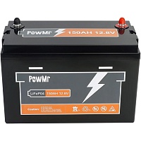 Аккумулятор PowMr LiFePO4 12V (12.8V/150Ah/1920Wh) (POW-150AH-12.8V)