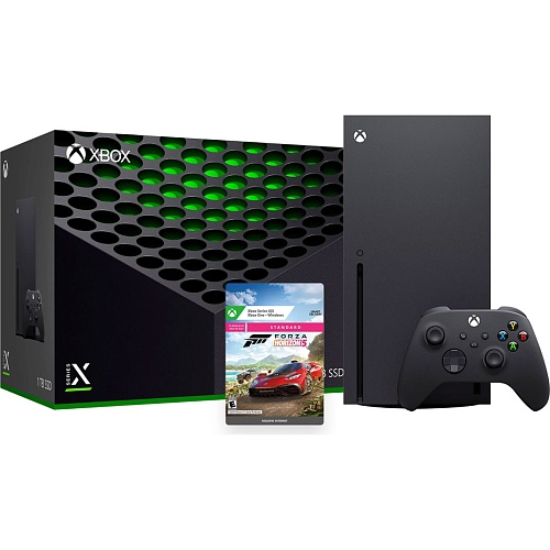 Игровая консоль Microsoft Xbox Series X 1TB Black + Forza Horizon 5 Ultimate Edition